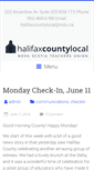 Mobile Screenshot of halifaxcountylocal.com